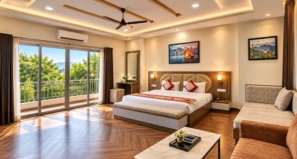 Serenity Hill Resort Near (2Km) Fateh Sagar Lake Udaipur Room Type - Suite room with Private Balcony