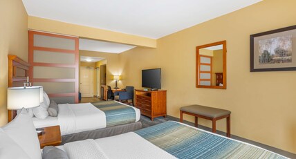 Best Western Plus University Park Inn & Suites Room Type - Suite-2 Queen Beds, Non-Smoking, Sofabed, Microwave And Refrigerator, Full Breakfast Best Western Plus University Park Inn & Suites Room Type - Suite-2 Queen Beds, Non-Smoking, Sofabed, Microwave And Refrigerator, Full Breakfast