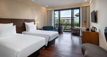 Pullman Bali Legian Beach Room Type - DELUXE ROOM, 2 Single Beds, Garden View Pullman Bali Legian Beach Room Type - DELUXE ROOM, 2 Single Beds, Garden View