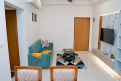 Corporate stay 2 BHK TV Wi fi