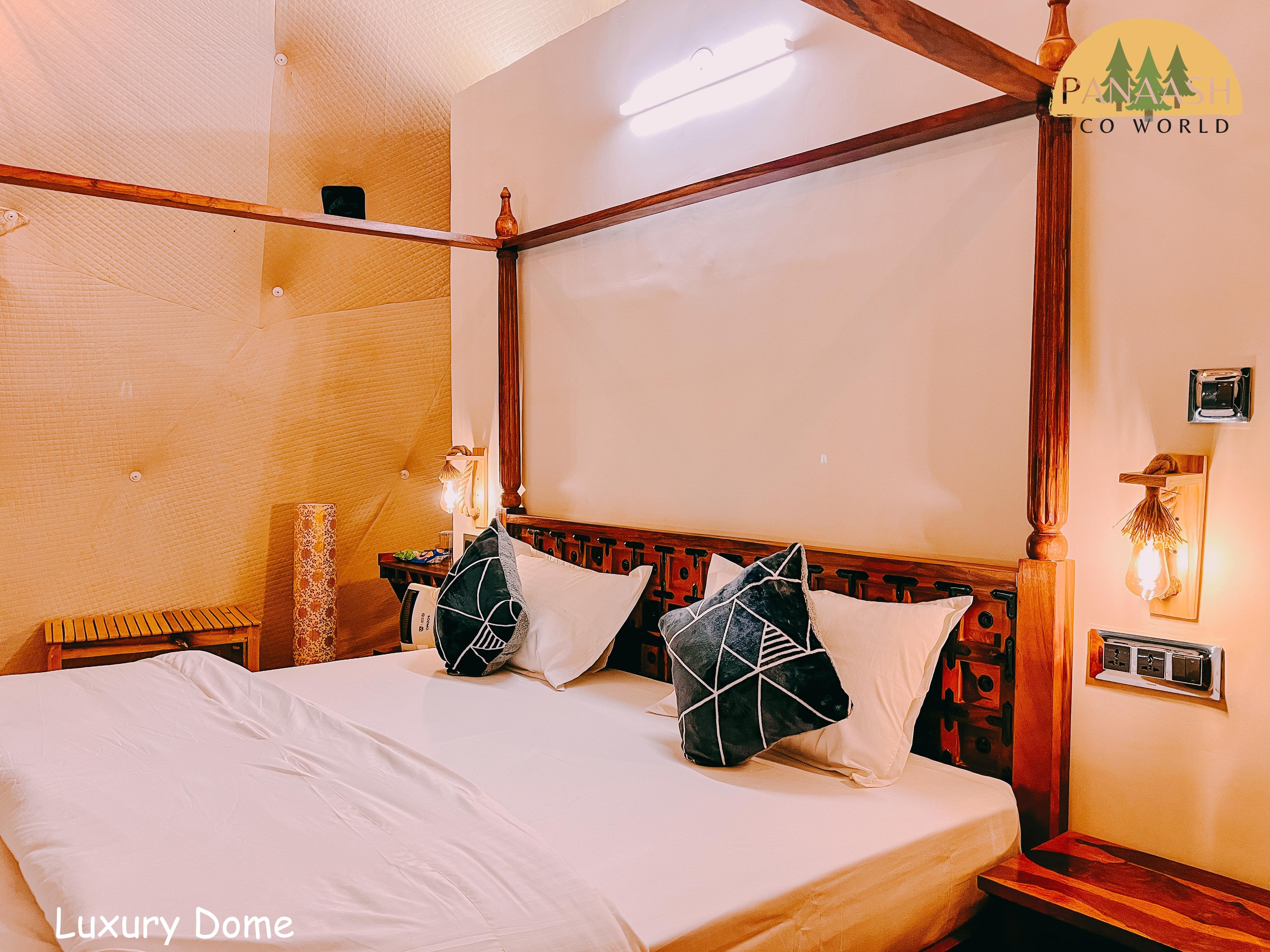 Panaash Eco World, Glass view dome house and glamping resort in Manali - Tap to explore photos