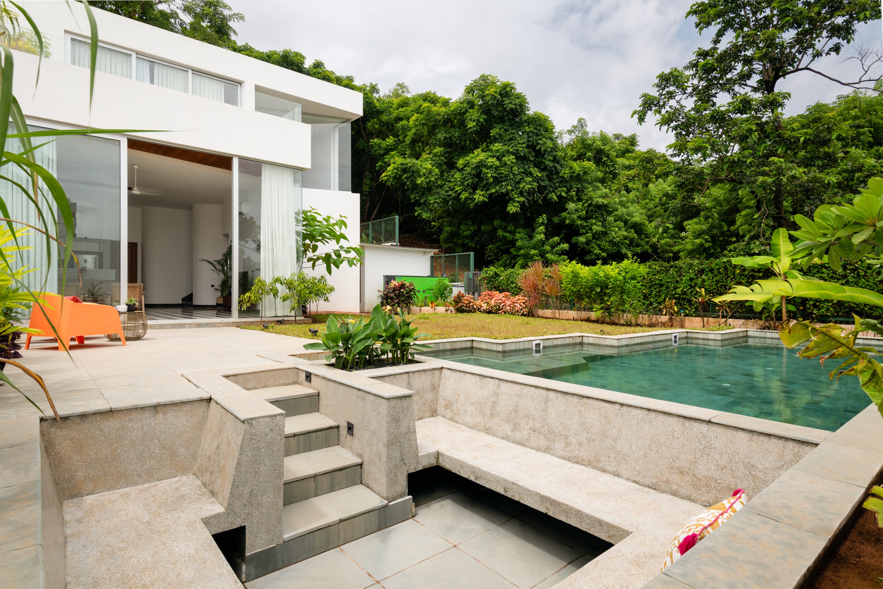La Meira - 3 BHK Pool Villa at Vagator  by The Blue Kite (05) - Tap to explore photos