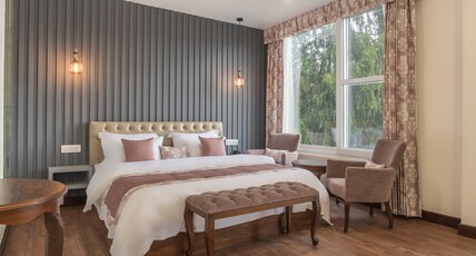 Echor Backwoods Villa Narkanda Room Type - Deluxe Queen Room (Mountain View)