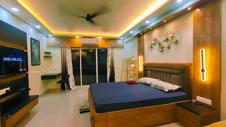 Comfy Studio apartment with pool @Siddha Xanadu212 Room Type - Comfy Studio apartment with pool @Siddha Xanadu212