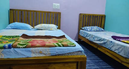 Hari Om Gokarna Hotel Room Type - AC Triple Room - 2nd Floor
