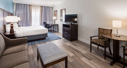 Best Western Plus Ambassador Suites Venice Room Type - Suite-1 King Bed, Non-Smoking, Sofabed, Laminate Floors, Wi-Fi, Microwave And Refrigerator, Iron And Best Western Plus Ambassador Suites Venice Room Type - Suite-1 King Bed, Non-Smoking, Sofabed, Laminate Floors, Wi-Fi, Microwave And Refrigerator, Iron And