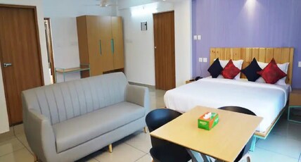 The White Orchid Luxury Apartment Room Type - AC  Suite Studio Apartment With Kitchenette