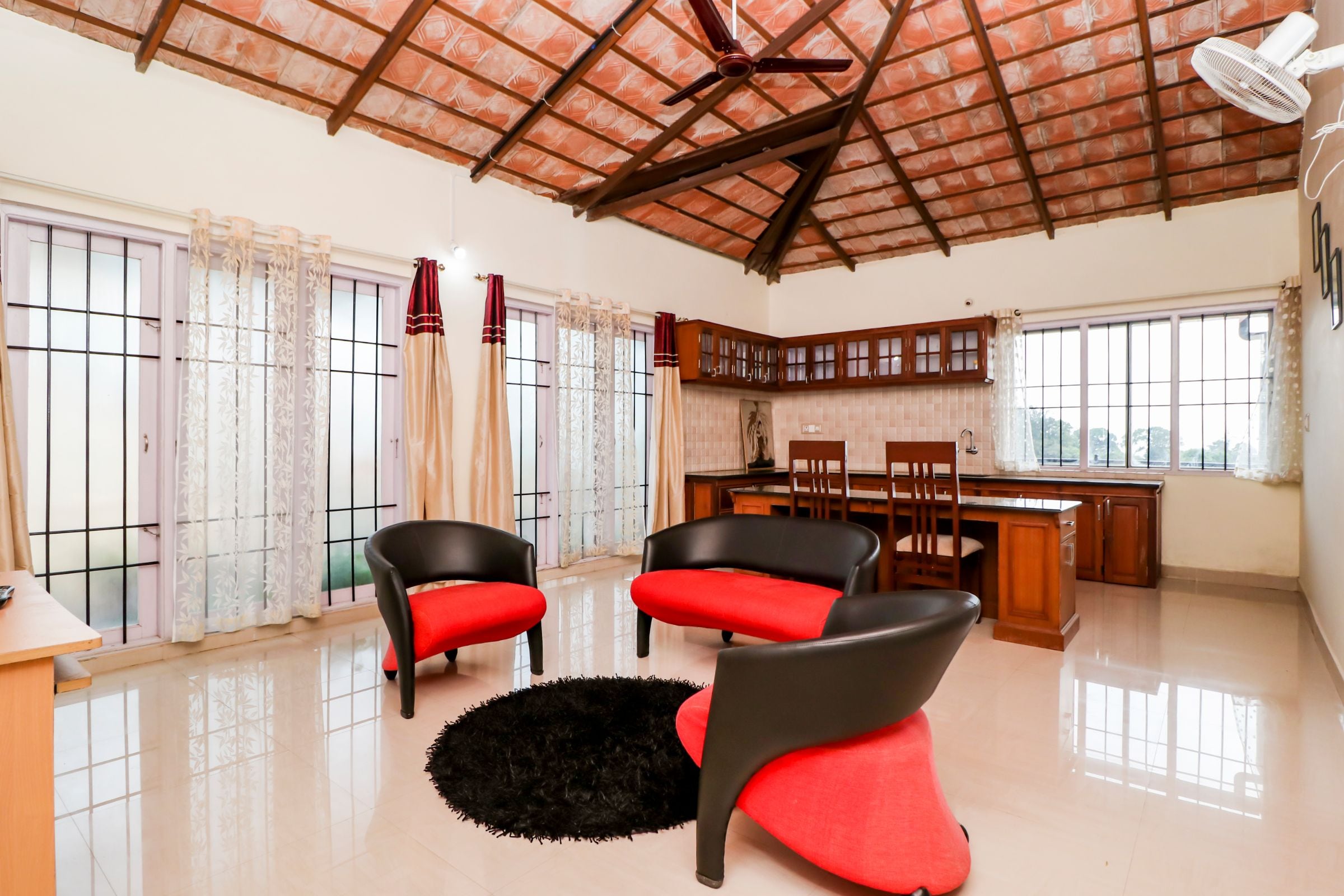 Chirpy Haven Homestay | Rooms & Kitchen - Tap to explore photos