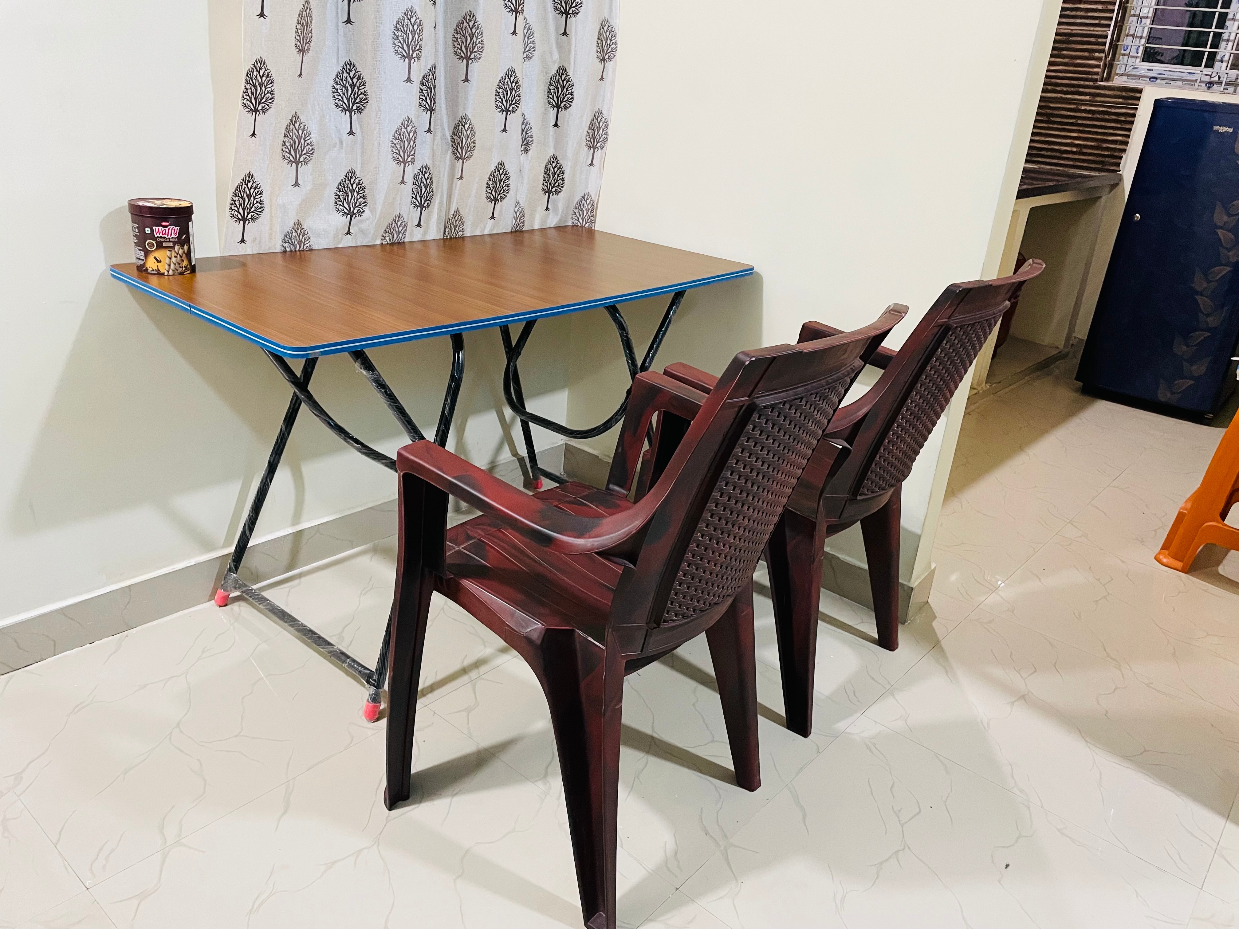 Entire 1 BHK Apartment with AC and Amenities. - Tap to explore photos