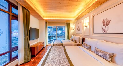Udaan Metho-Pelri Resort, Lachung Room Type - Family View Room with Balcony Udaan Metho-Pelri Resort, Lachung Room Type - Family View Room with Balcony