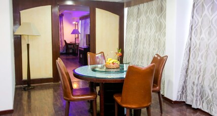 Hotel The Residency Srinagar (05 min walk to Clock Tower) Room Type - Presidential Suite - City View