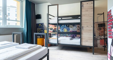 A&O Wien Hauptbahnhof Room Type - Family Room (2 Adults + 2 Children)