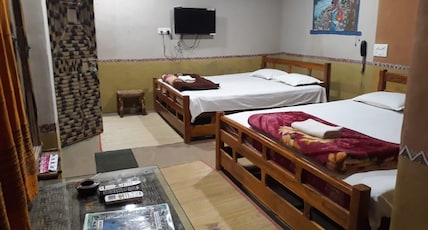 Ram Shyam Village Resort Room Type - Deluxe Mud House : 4 Pax Room (02 Bed) Ram Shyam Village Resort Room Type - Deluxe Mud House : 4 Pax Room (02 Bed)