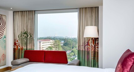 Novotel Yangon Max Room Type - Deluxe Room with Large King Bed and Sofa Novotel Yangon Max Room Type - Deluxe Room with Large King Bed and Sofa