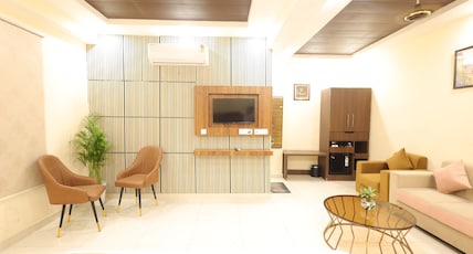 GP Hotel & Banquet Lucknow Room Type - Family Suite Room , 24 Hrs CheckIn and Checkout , 20 Percent discount on Food Bill GP Hotel & Banquet Lucknow Room Type - Family Suite Room , 24 Hrs CheckIn and Checkout , 20 Percent discount on Food Bill