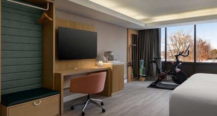 TROY INN Room Type - 1 Premium King with Peloton