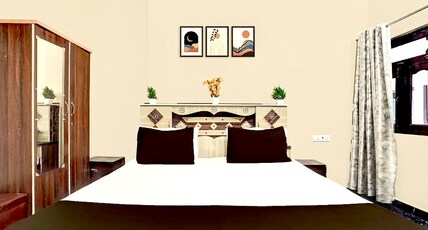 Radha Krishna Palace Banquet Hall Room Type - Deluxe AC Double Bedroom with Jukuzi