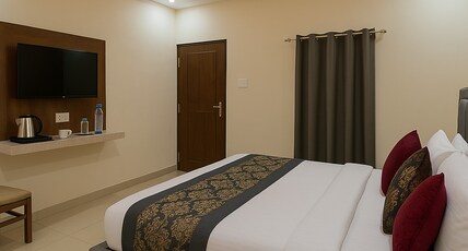 Hotel Rising Banquet & Restaurant Room Type - Deluxe Room