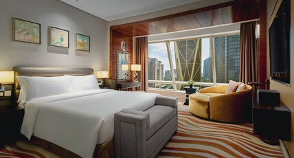 InterContinental Hangzhou Room Type - 1 King 1 Bedroom Suite Lounge Access InterContinental Hangzhou Room Type - 1 King 1 Bedroom Suite Lounge Access