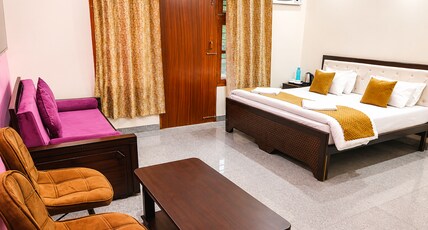 The Ushmaya lifestyle wellness resort near Rishikesh Room Type - Premium Suite Room With Forest View