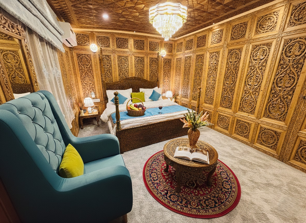 Shabistan Premium Houseboats - Tap to explore photos