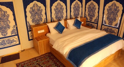 EXOTIC LUXURY CAMPS Room Type - Luxury AC Twin Swiss Tent