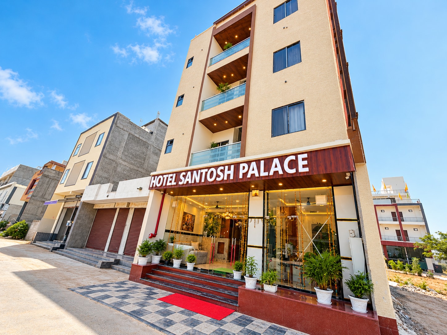 Hotel Santosh Palace (Free Gated Parking & 10 Minutes walk from Temple) - Tap to explore photos