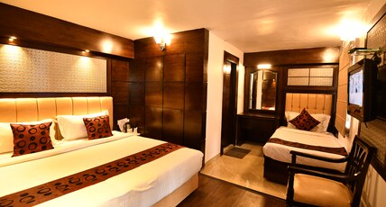 Hotel Mount N Lake (10 min walk from mall road) Room Type - Deluxe Family Room