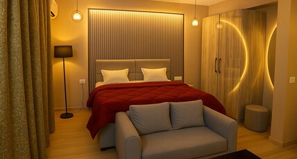 Skystay Lucknow | DLF MyPad Room Type - Executive King Room Apartment