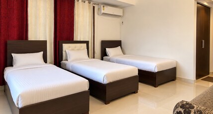 SAKSHYA HOMES FOR GIRLS Room Type - BED IN GIRLS SHARED ROOM