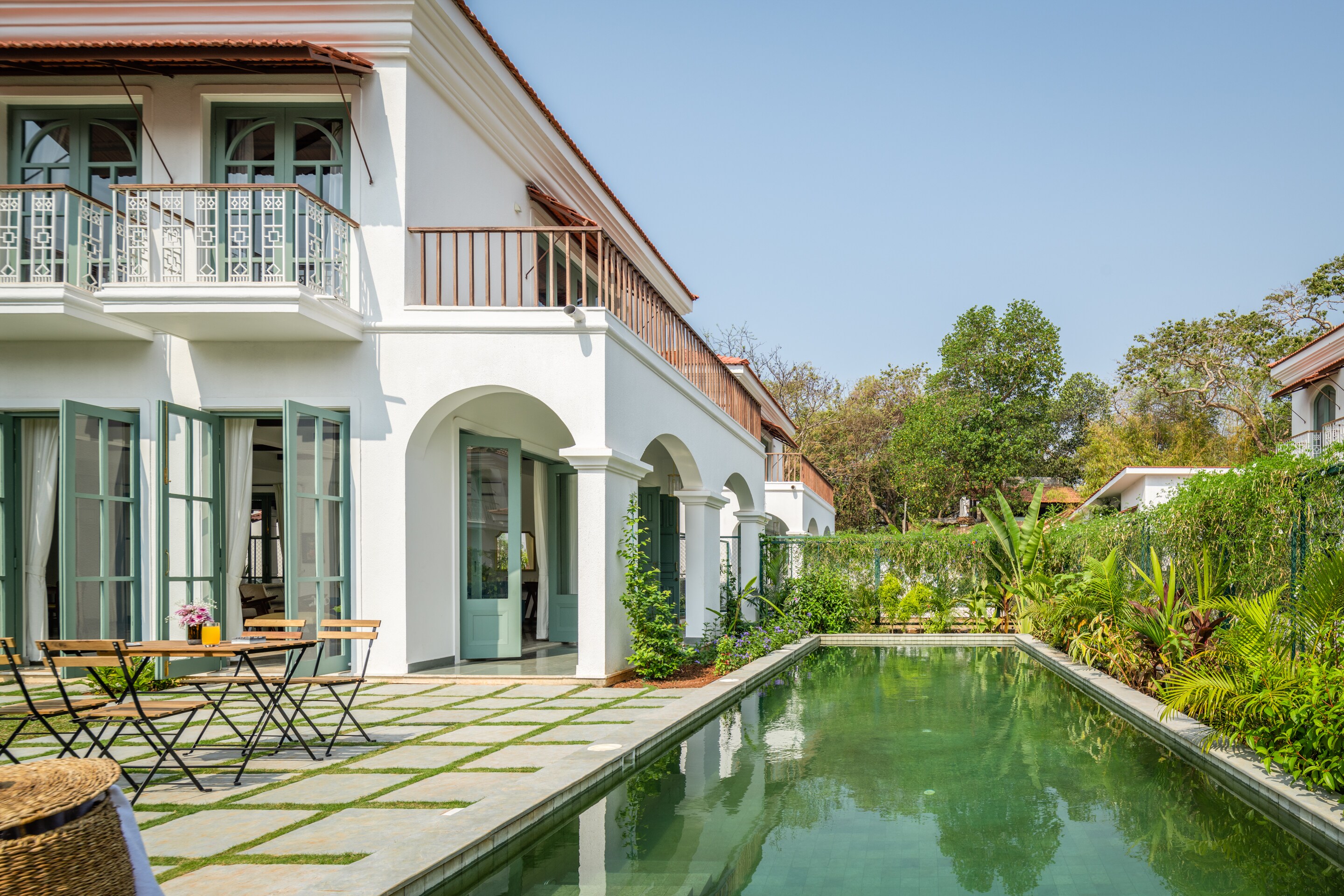 La Mosteiro- 4 BHK Pool Villa at Assagao by The Blue Kite (08) - Tap to explore photos