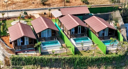Lake Forest Resort Mulshi Room Type - Wooden Cottage with Private Plunge Pool