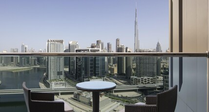 Hyde Hotel - An Accor Lifestyle Property Room Type - VIP King with Balcony and Burj Khalifa View Hyde Hotel - An Accor Lifestyle Property Room Type - VIP King with Balcony and Burj Khalifa View