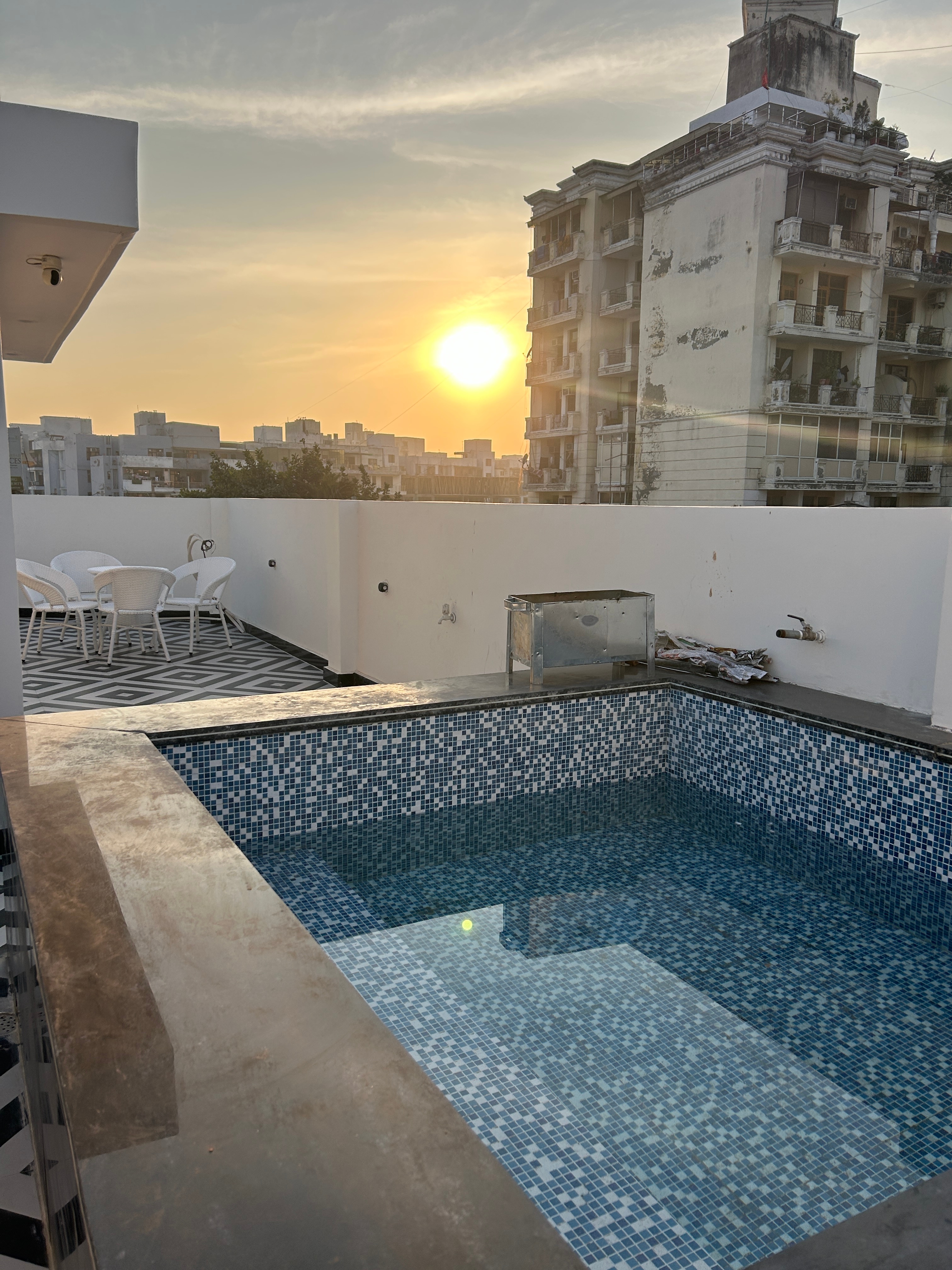 MyStayCompany 2BHK with pool BBQ terrace vibes - Tap to explore photos