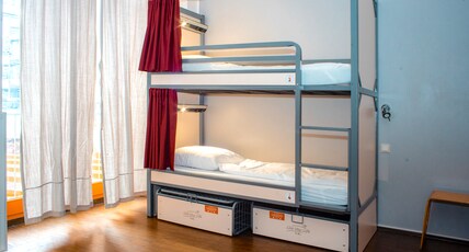 St Christophers Inn Berlin Mitte Room Type - Bed in 6-Bed Female Dormitory Room with Private Bathroom St Christophers Inn Berlin Mitte Room Type - Bed in 6-Bed Female Dormitory Room with Private Bathroom
