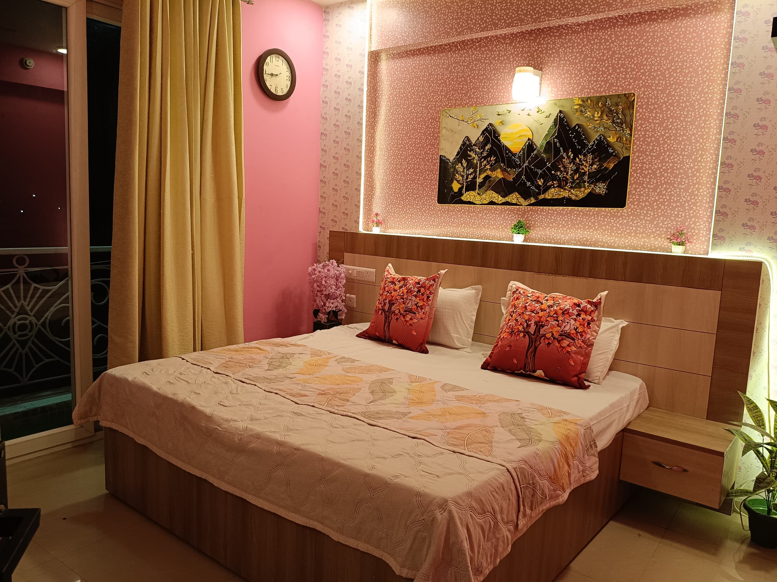 luxe retreat near Prem mandir by RAMYA STAYS - Tap to explore photos