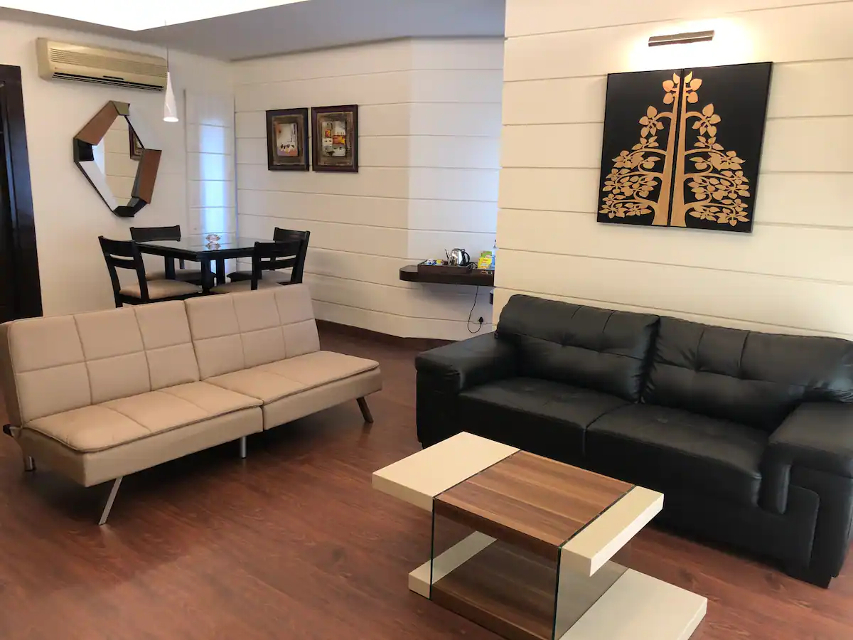 Beautiful Apartments at Tarudhan Valley Golf Resort, Manesar Room Type - Modern Apartment with Golf Course View