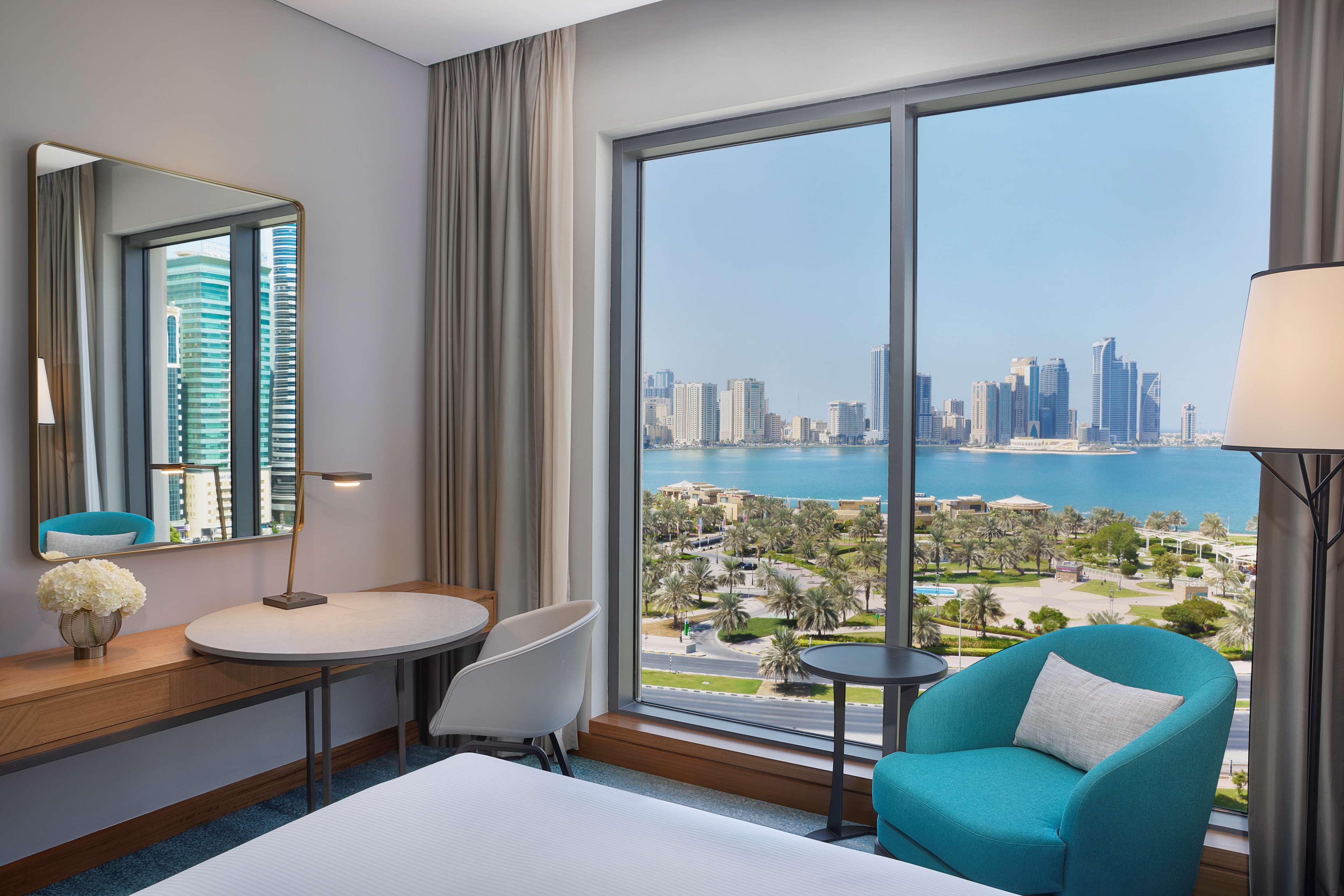 DoubleTree by Hilton Sharjah Waterfront Hotel & Residences - Tap to explore photos