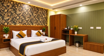 JPS Palm Inn, Near Maruti Suzuki Manesar Room Type - Super Deluxe room with private balcony JPS Palm Inn, Near Maruti Suzuki Manesar Room Type - Super Deluxe room with private balcony