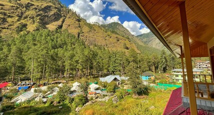 Hotel Anupam Kasol Room Type - Super Deluxe room with balcony