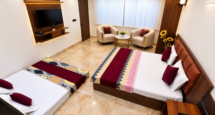 Shankara Inn, 15 Mints from Temple Room Type - Deluxe Double Bed Room Shankara Inn, 15 Mints from Temple Room Type - Deluxe Double Bed Room