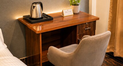 Arms Suites - Oxygen Business Park, Sector 144, Noida Room Type - Standard Queen Room