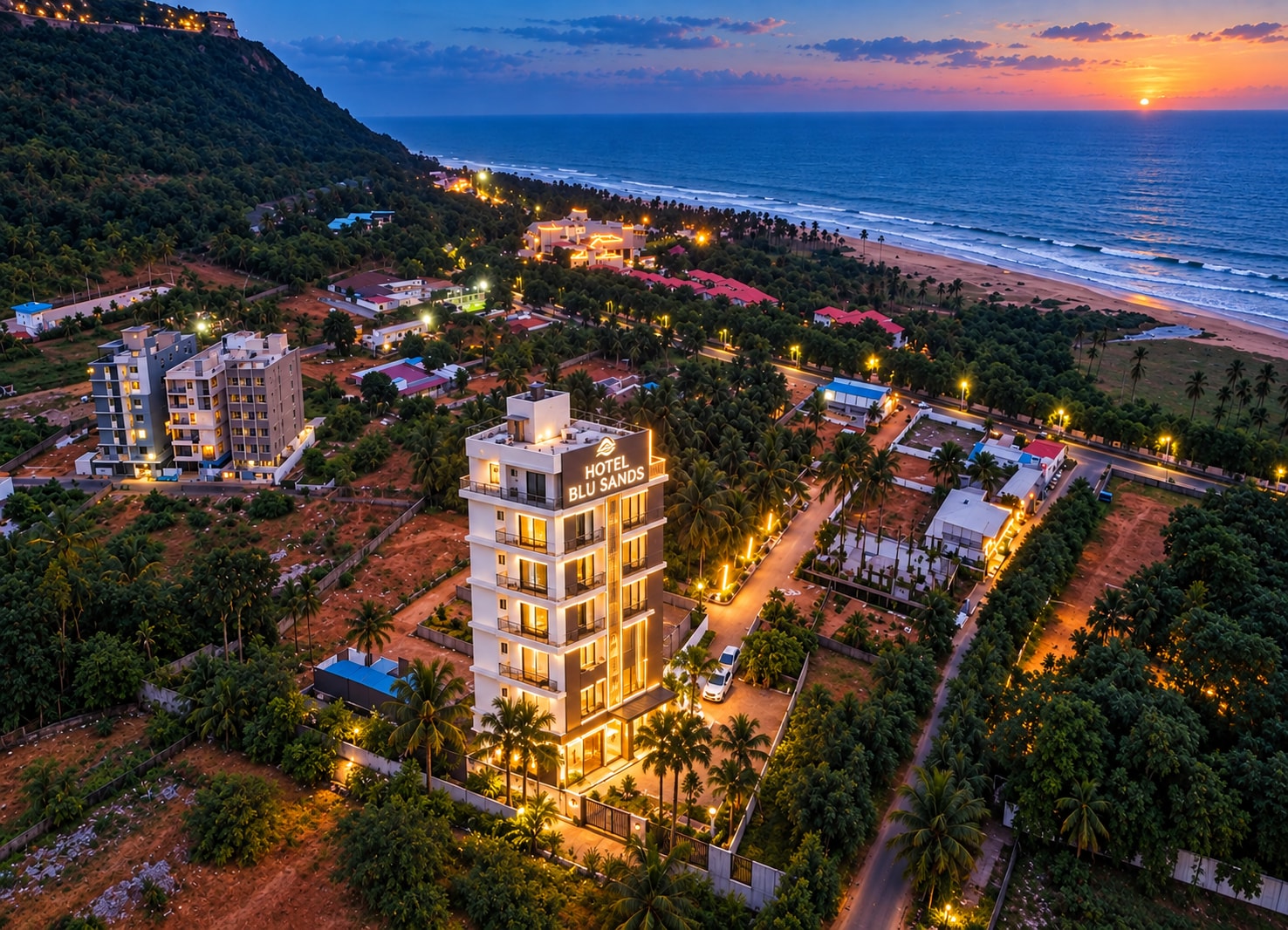 HOTEL BLU SANDS - BEACH ROAD - Tap to explore photos