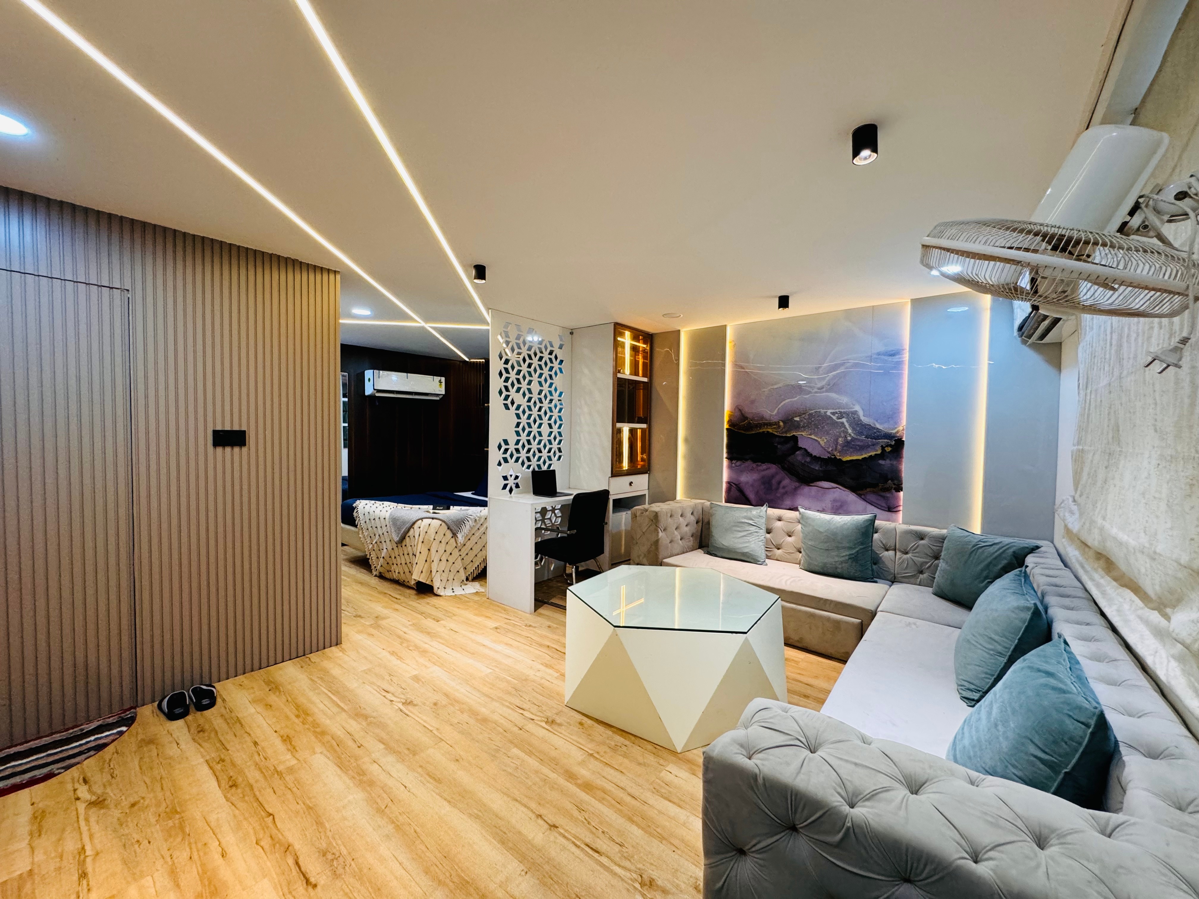 Home Escape Elite 1BHK Penthouse - Tap to explore photos