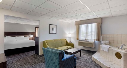 Best Western DuBois Hotel Room Type - Suite-1 King Bed, Non-Smoking, Sofabed, Whirlpool, Microwave And Refrigerator, Bar Sink, Full Breakf Best Western DuBois Hotel Room Type - Suite-1 King Bed, Non-Smoking, Sofabed, Whirlpool, Microwave And Refrigerator, Bar Sink, Full Breakf