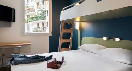 ibis budget Paris La Villette 19th Room Type - ROOM - with one large bed and one bunk bed