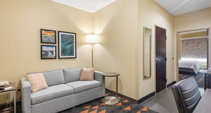 Holiday Inn Hotel & Suites WACO NORTHWEST Room Type - 1 King Suite Mobil Access Roll Shwr