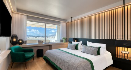 DIVANI CARAVEL Room Type - DIVINE SUITE (Acropolis View) - Jaccuzzi and Pvt Terrace DIVANI CARAVEL Room Type - DIVINE SUITE (Acropolis View) - Jaccuzzi and Pvt Terrace