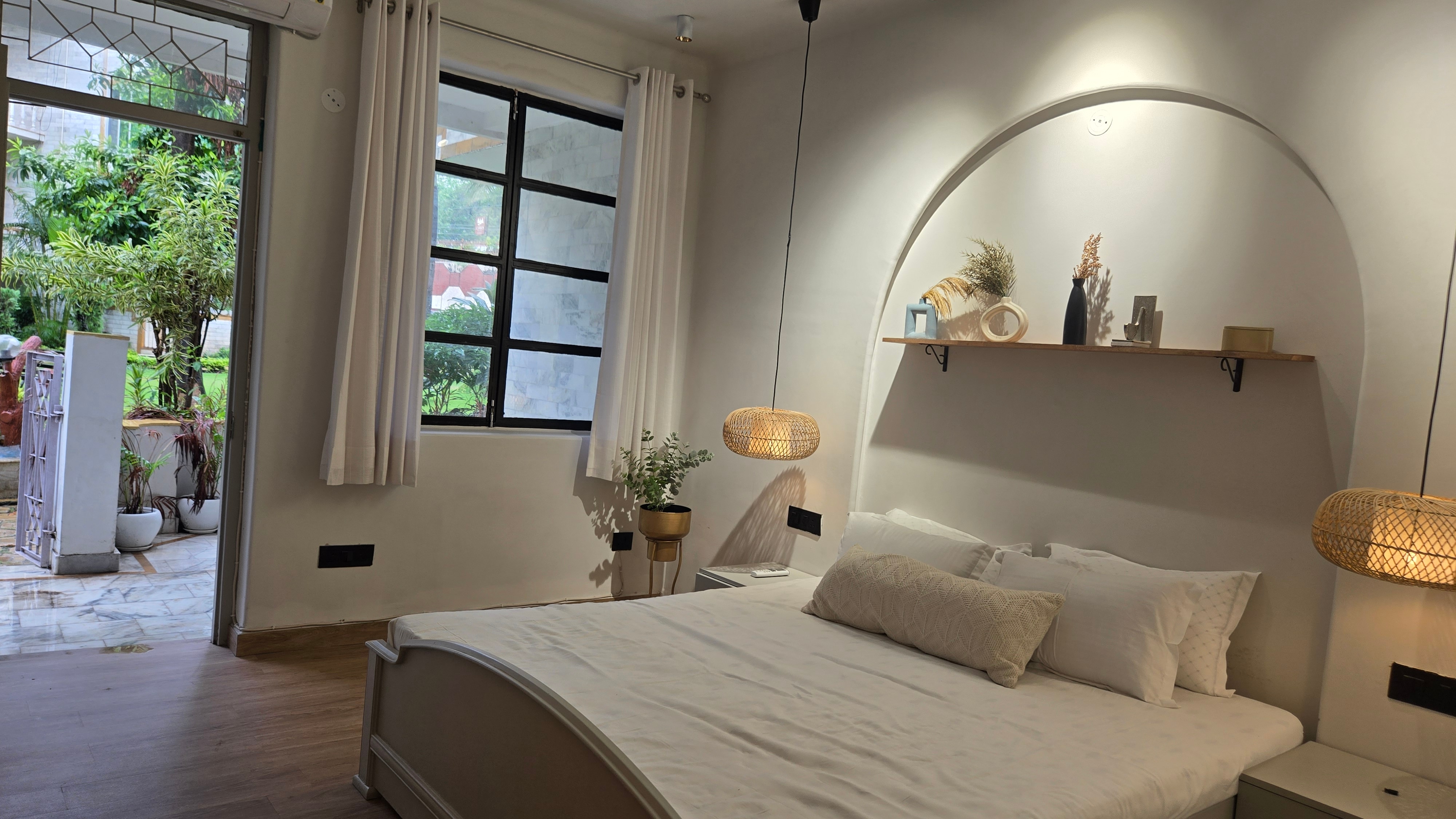 Ganga Aahana Retreat - Luxury Satvik Stay near Ganges in Rishikesh - Tap to explore photos