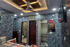 Aggarwal luxury room with private kitchen washroom and balcony along with fridge Ac  Android tv wifi